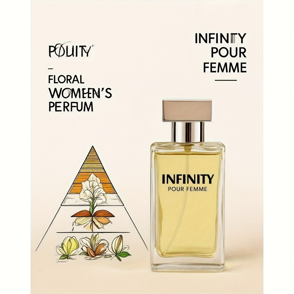 Floral Oriental Perfume for Women Eau de Parfum 75ml, Lady One Bergamot White Lily Rose Sandalwood Amber EDP Spray