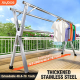 48.43~78.74inch Stainless Dry Rack (Thickened)
