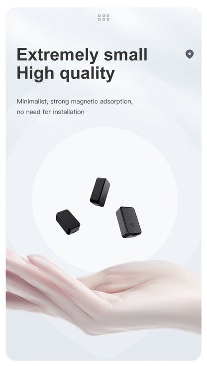 Black Rectangular GF08-Labeled Tracker Device Sets in 2, 3, 4, 5 or 6-Piece Checkout Options