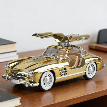 1:24 Scale Die-Cast Sports Car Model Collectible - Zinc Alloy Static Ornament with Realistic Details