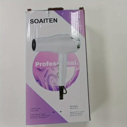 Handheld Hair Dryer with Six Color and Accessory-Package Selections, Rear Intake and Inline Plug Control