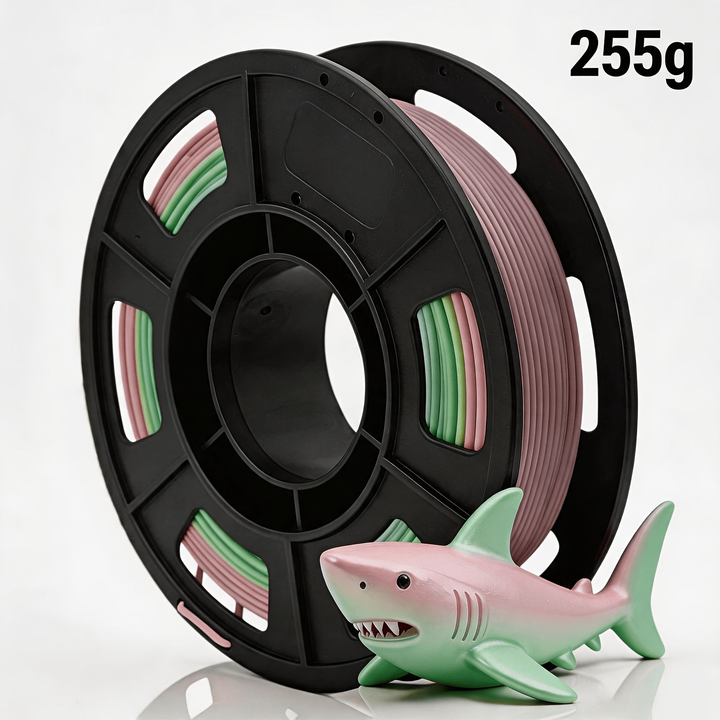 Rainbow PLA Filament 1.75mm Single Dual Triple Color Vacuum Packed, Neatly Wound High Precision ±0.02mm Smooth Printing