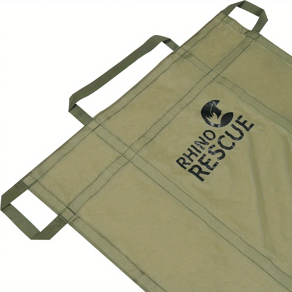 Emergency Stretcher Disposable 661LB Capacity – Portable Water-Resistant Rescue Litter with 10 Handles | 230T Nylon PA Stretcher for Mass