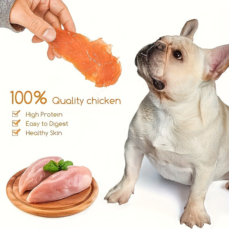 Dog Treats BLACK DUCK Chicken Jerky in 100g, 200g and 500g Package Options for Reward-Time Portioning