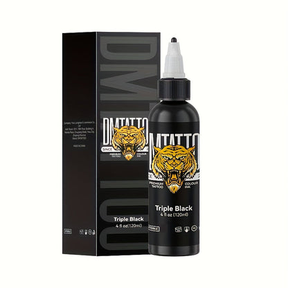 Tattoo Ink DMTATTOO Advanced 4.06oz 120ml Single-Bottle Options in Seven Solid Colors with Item-Specific Color, Capacity and Bottle Choices