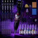 Black clown tattoo kit