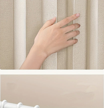 Magnetic Room Divider Curtain Doorway – Rodless Bohemian Striped Door Curtain, 210GSM Thickened Polyester