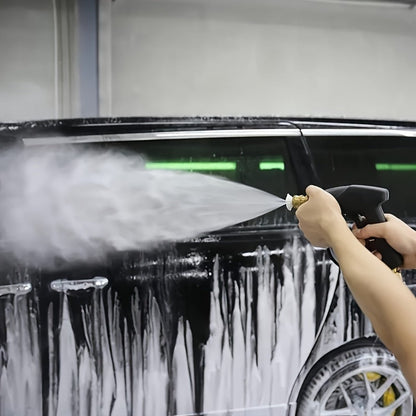 High Pressure Car Wash Gun with 5 Spray Nozzles – Max 3000 PSI, M22-14 & 1/4" Quick Connect, Garden Hose Pressure Washer Wand for Car
