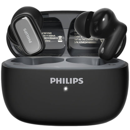 Wireless Earbuds Philips TAT2569 with Active Noise Reduction, Dual Microphones and Type-C Charging Case