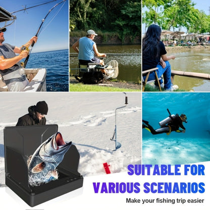 Underwater Fishing Camera 4.3-Inch HD Display with Night Vision & Triple Light Shielding, Portable Fish Finder with Bait Monitor