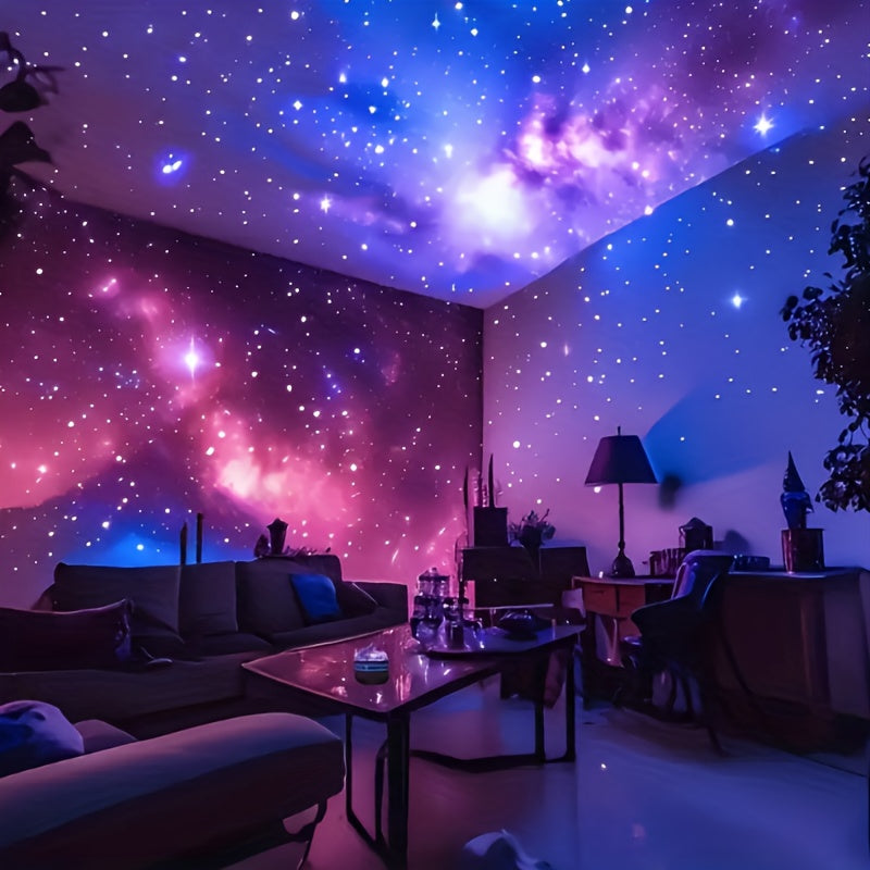 Galaxy Projector Night Light Aurora Projection Magic Ball Remote Control Multicolor Nebula for Entryways, Bedrooms and Living Spaces
