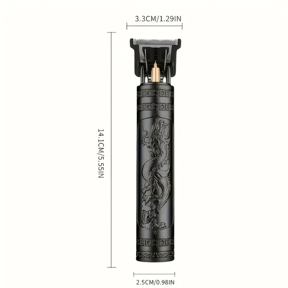 Beard Trimmer for Men USB Rechargeable Zero Contour Precision Edger Lithium Battery – Hair Clipper with Limit Comb ABS Body for Beard Facial