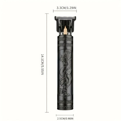 Beard Trimmer for Men USB Rechargeable Zero Contour Precision Edger Lithium Battery – Hair Clipper with Limit Comb ABS Body for Beard Facial