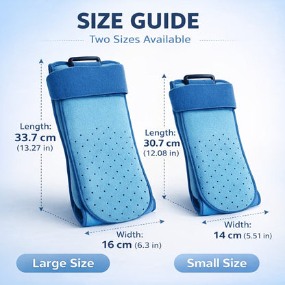 Plantar Fasciitis Night Splint with Detachable Gel Ice Pack, Breathable Foot Drop Brace for Heel Pain