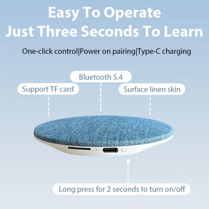 Bone Conduction Pillow Speaker Sleep Headphones Ultra-Thin 11mm Wireless Bluetooth White Noise for an Everyday Personal Care Routine