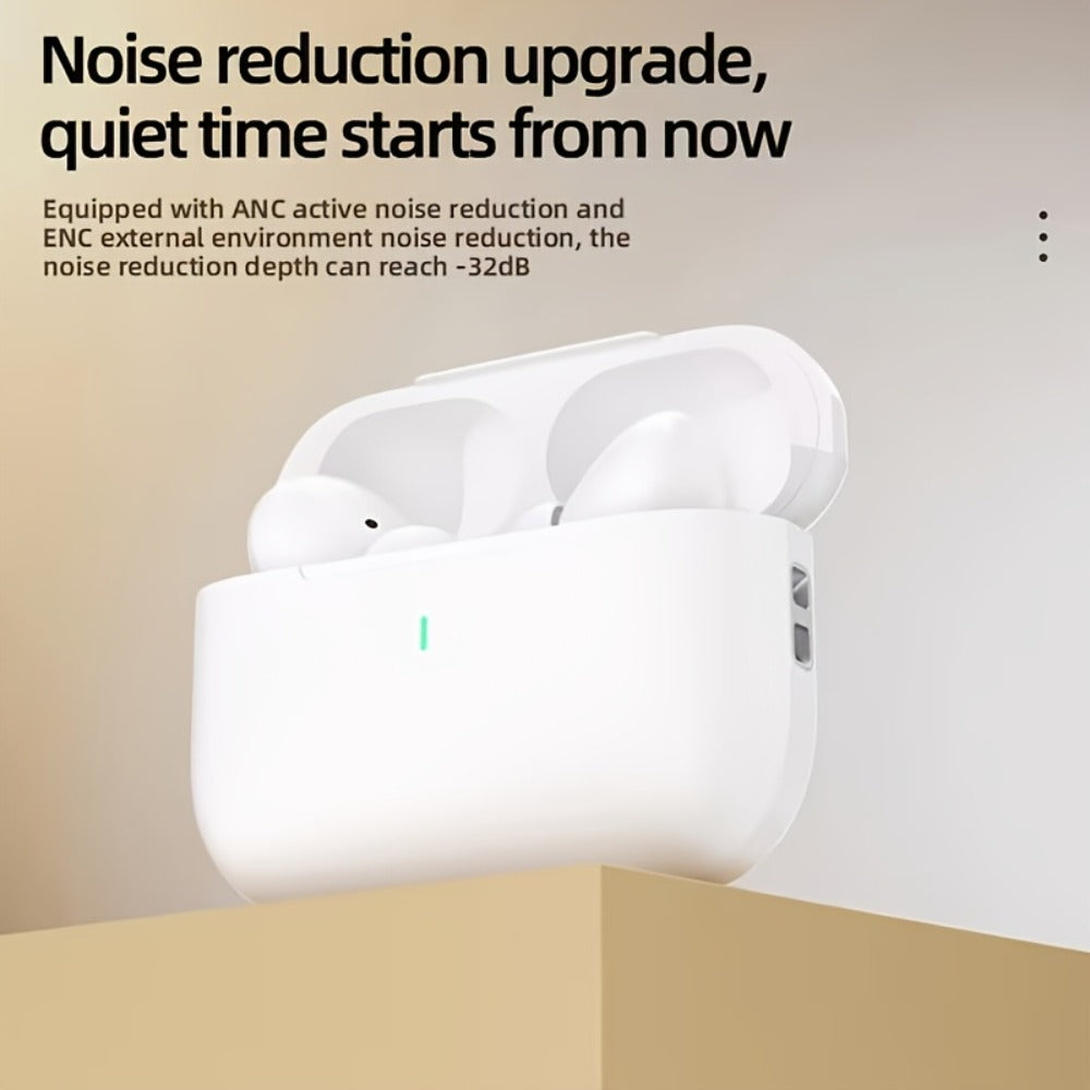 Wireless Earbuds 3-in-1 Standard, Translation or Screen Models with White Charging Case Options