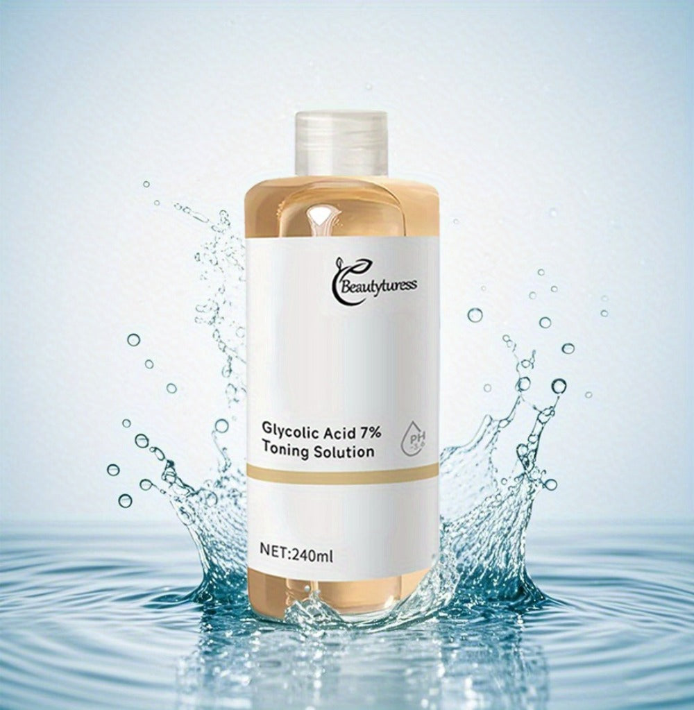 Glycolic Acid Serum with Alpha-Arbutin & Damascus Rose Water, & Smoothing Face Serum for Sensitive Skin
