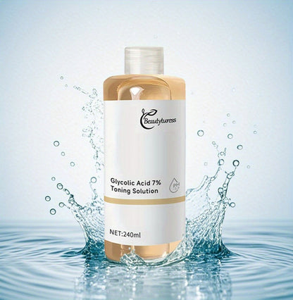 Glycolic Acid Serum with Alpha-Arbutin & Damascus Rose Water, & Smoothing Face Serum for Sensitive Skin
