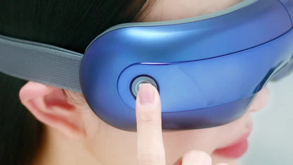 Eye Massager with Heat SKG E3 PRO Portable - Music Playback Built-In Vision Window Eye Relaxation Mask for Eye Strain