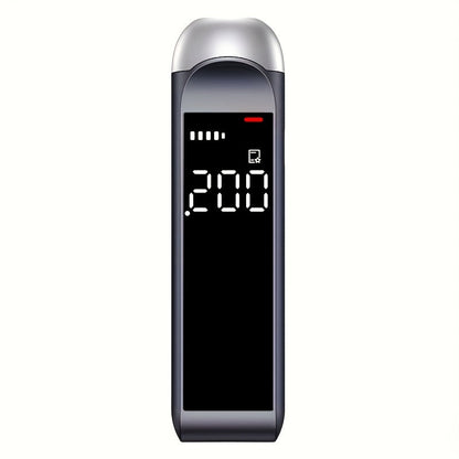 Rechargeable Breathalyzer Alcohol Tester, Professional Digital Breath Alcohol Detector, Portable Personal Breathalyzer with LCD Display
