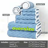 8-Piece Set in Lake Blue