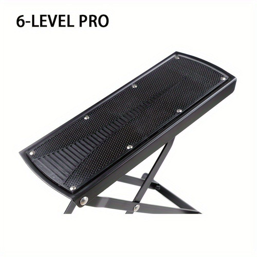 Adjustable Pedicure Footrest Stand 4-6 Level Non-Slip Portable Foot Rest for Nail Care – Professional Manicure Pedicure Tool for Salon
