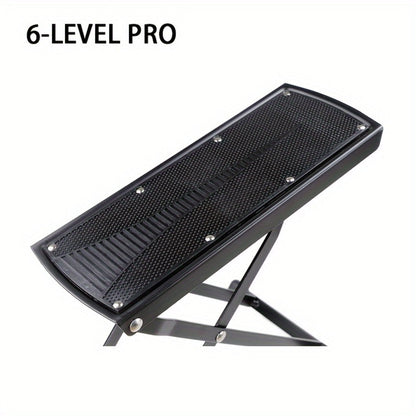 Adjustable Pedicure Footrest Stand 4-6 Level Non-Slip Portable Foot Rest for Nail Care – Professional Manicure Pedicure Tool for Salon