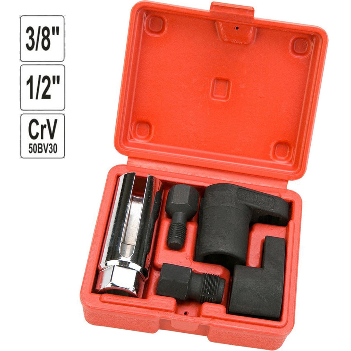 Oxygen Sensor Socket Set – Professional Removal & Installation Tool Kit for All Vehicles, Universal 22mm Slotted Design