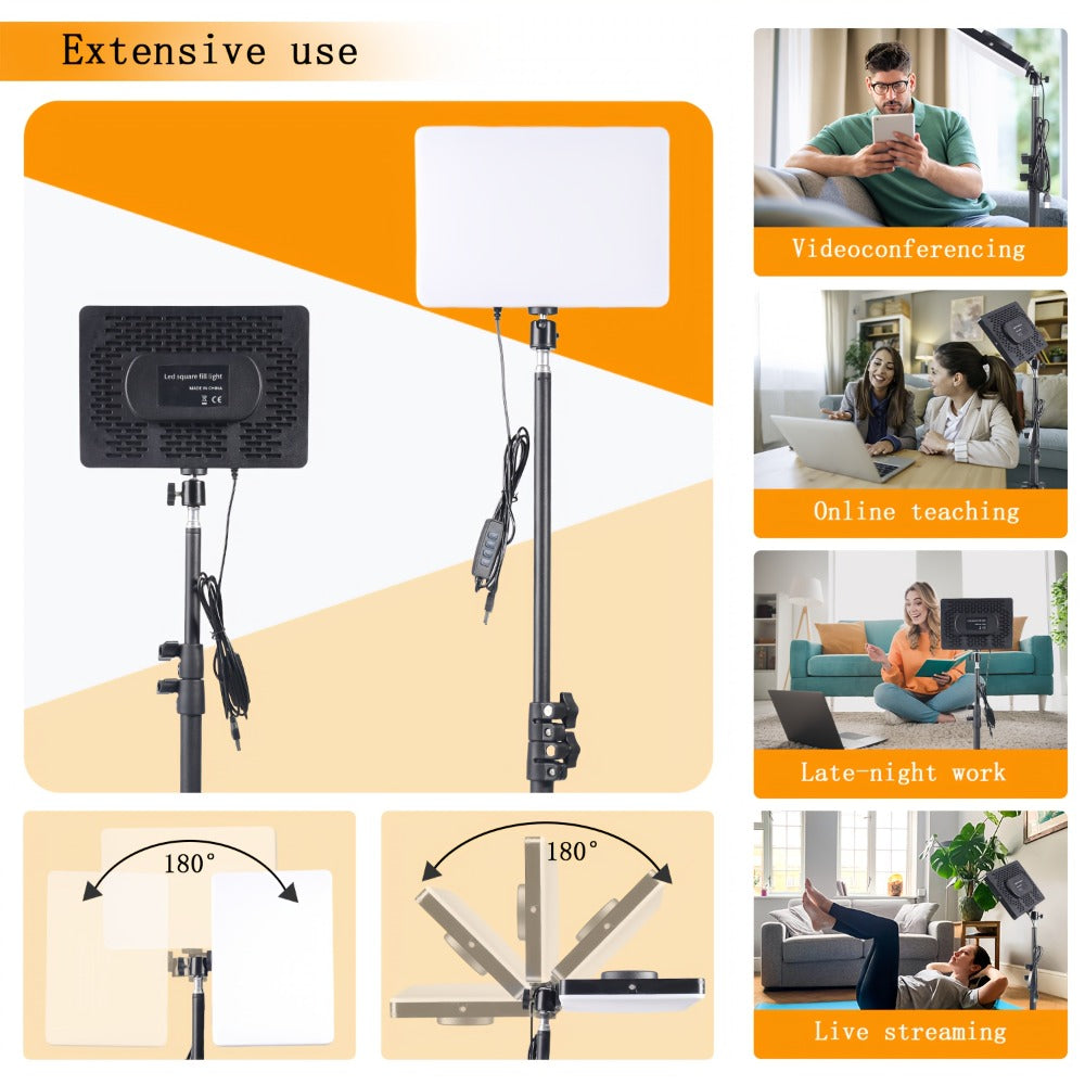 LED Ring Light 10 Inch with Stand Dimmable Fill Light for Vlogging Photography Makeup Selfie Live for an Everyday Personal Care Routine