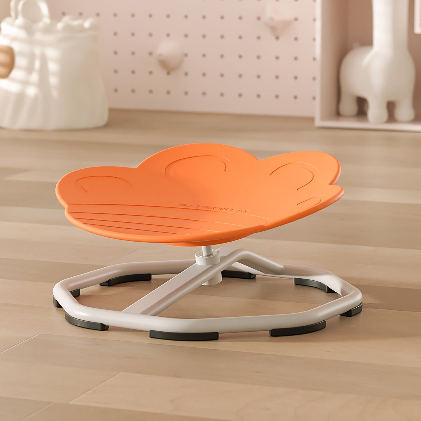 Sensory Spinning Chair for Kids with Autism & ADHD, Ages 3-18, Swivel Sit and Spin Chair to Improve Focus & Body Balance