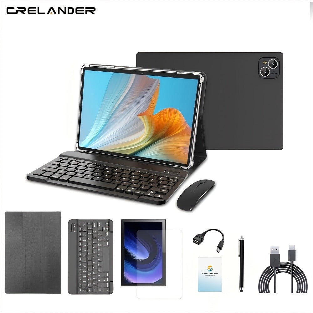 Android Tablet 10.1-Inch Pink 2-in-1 with 6GB RAM, 128GB Storage, 4G LTE and Keyboard Bundle