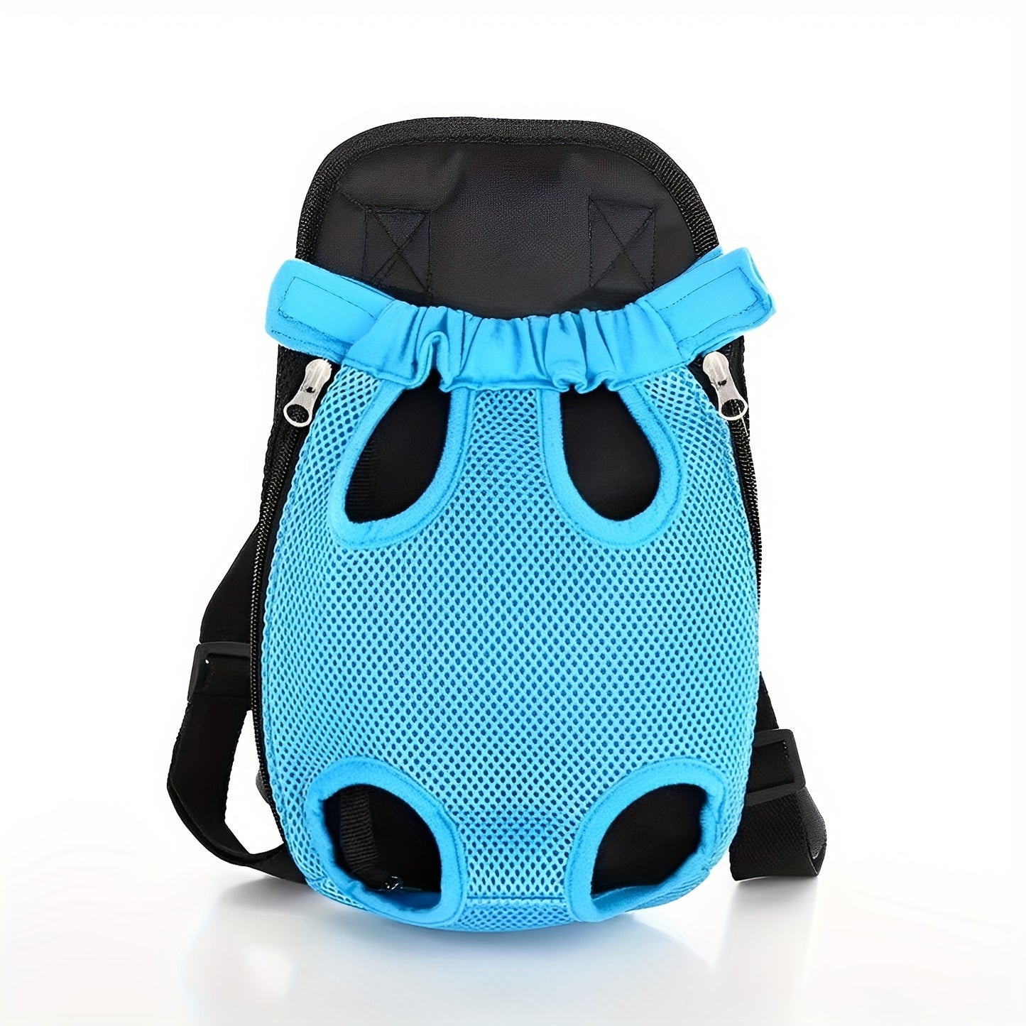 Dog Front Chest Carrier Backpack | Pet Carrying Bag for Small Dogs & Cats, Hands-Free Travel Hiking Cycling Outdoor Bag with Adjustable