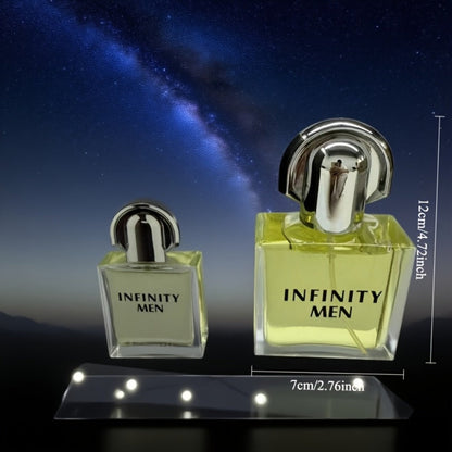 Eau de Parfum for Men 30ml in Mint-Green & Gold Travel Bottle with Woody Family for Daily Wear