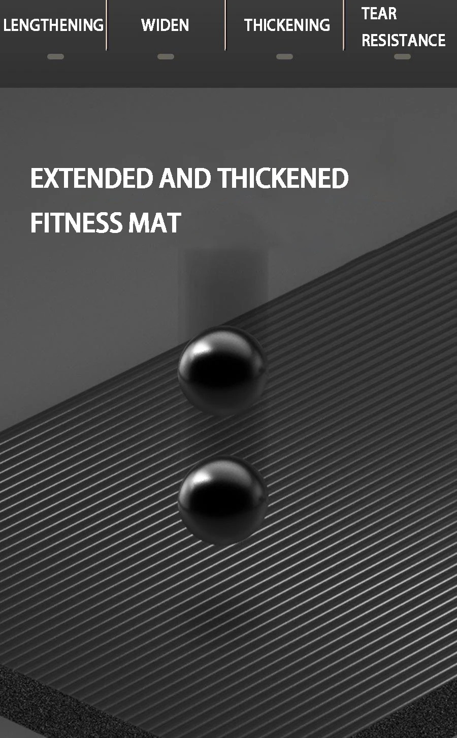 Extra Thick Yoga Mat 20mm – Extra Long 79 x 35 Inch Non-Slip Exercise Mat for Men, High-Density Cushioning for Pilates, Fitness