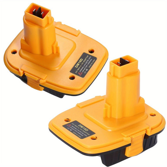 DM18D Battery Adapter for DeWalt 18V XRP NiCad NiMh Cordless Tools Compatible with DeWalt 20V for Entryways, Bedrooms and Living Spaces