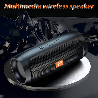 Portable Bluetooth Speaker with 1200mAh Battery and USB-C in Three Colors for Home, Travel and Small Gatherings