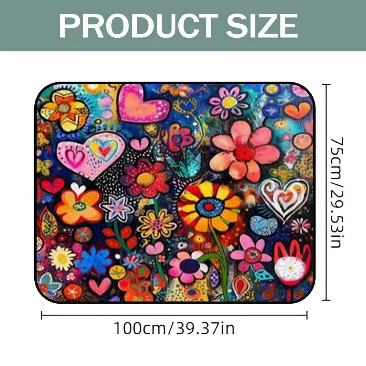Car Trunk Mat Cargo Liner – Waterproof Non-Slip Trunk Floor Mat with Pattern Designs to Protect Vehicle Interior from Dirt