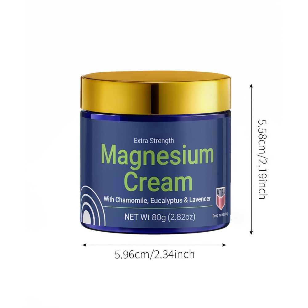 Magnesium Deep Hydration Body Lotion 2-Pack – Fast Absorbing Non-Greasy Moisturizing Cream for Dry Skin, Skin-Friendly Formula for Office