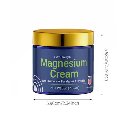 Magnesium Deep Hydration Body Lotion 2-Pack – Fast Absorbing Non-Greasy Moisturizing Cream for Dry Skin, Skin-Friendly Formula for Office