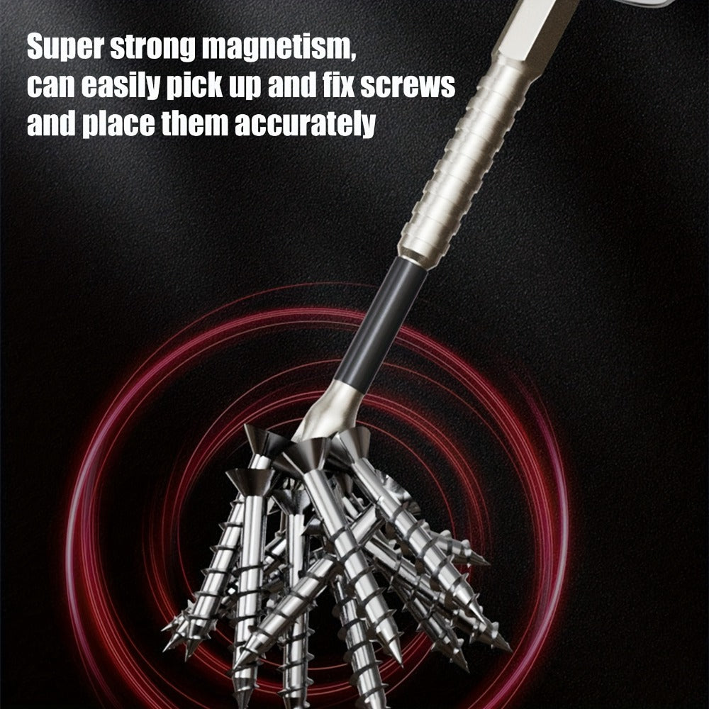 Nanwei K5 Magnetic Driver Bit Set with Hex Shanks, 50-150mm Lengths and 5- to 30-Piece Options
