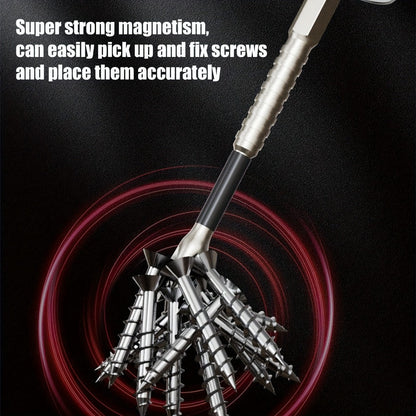 Nanwei K5 Magnetic Driver Bit Set with Hex Shanks, 50-150mm Lengths and 5- to 30-Piece Options