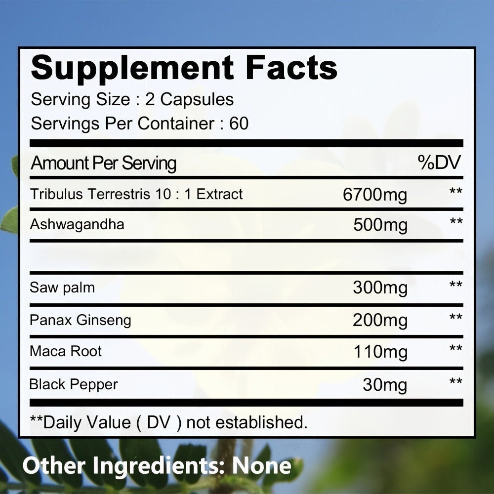 Balincer Capsule Supplement, 120-Count Bottle with Two-Capsule Serving and 60-Serving Label