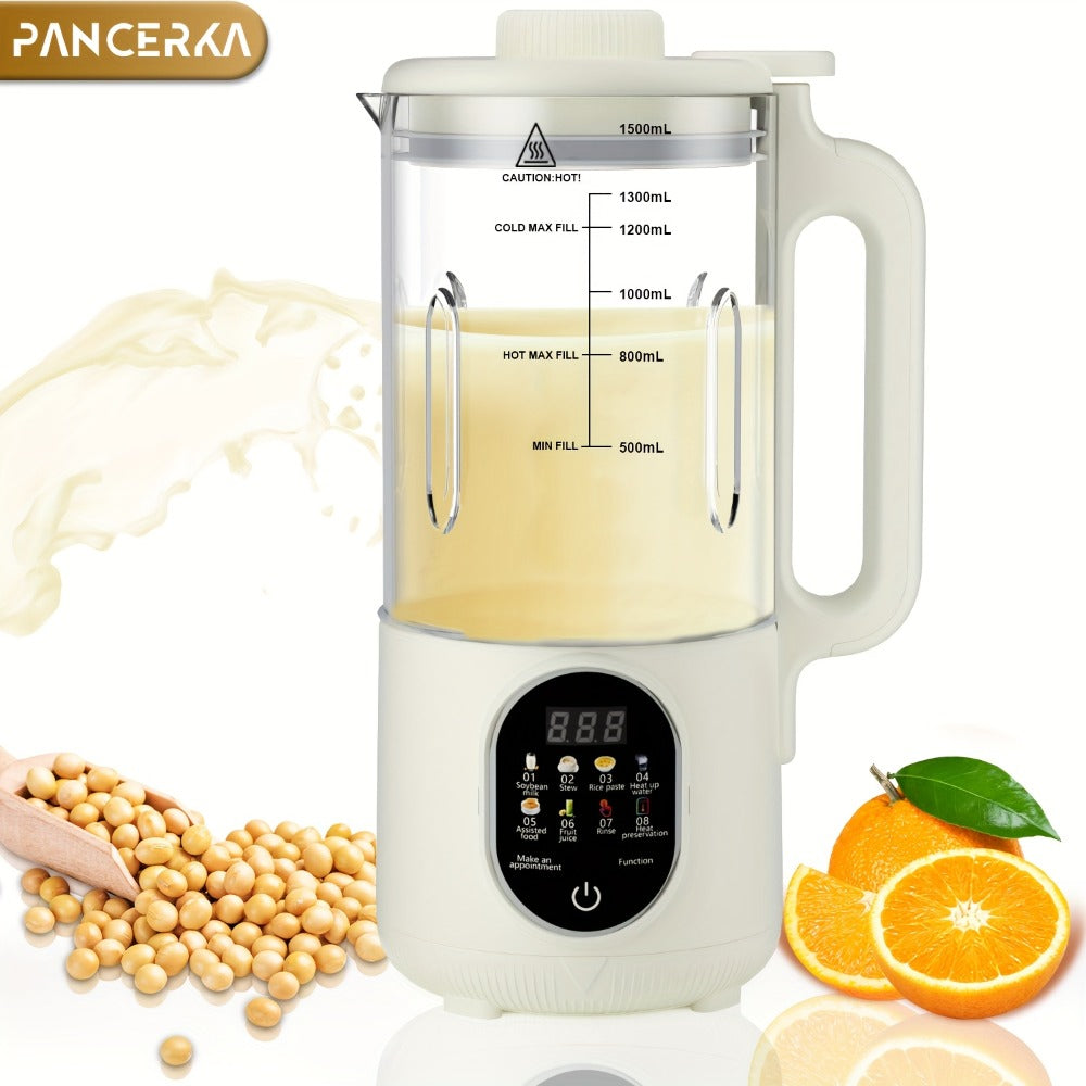 Nut Milk Maker Machine One-Touch - Multifunctional Plant-Based Milk Blender for Homemade Almond, Oat