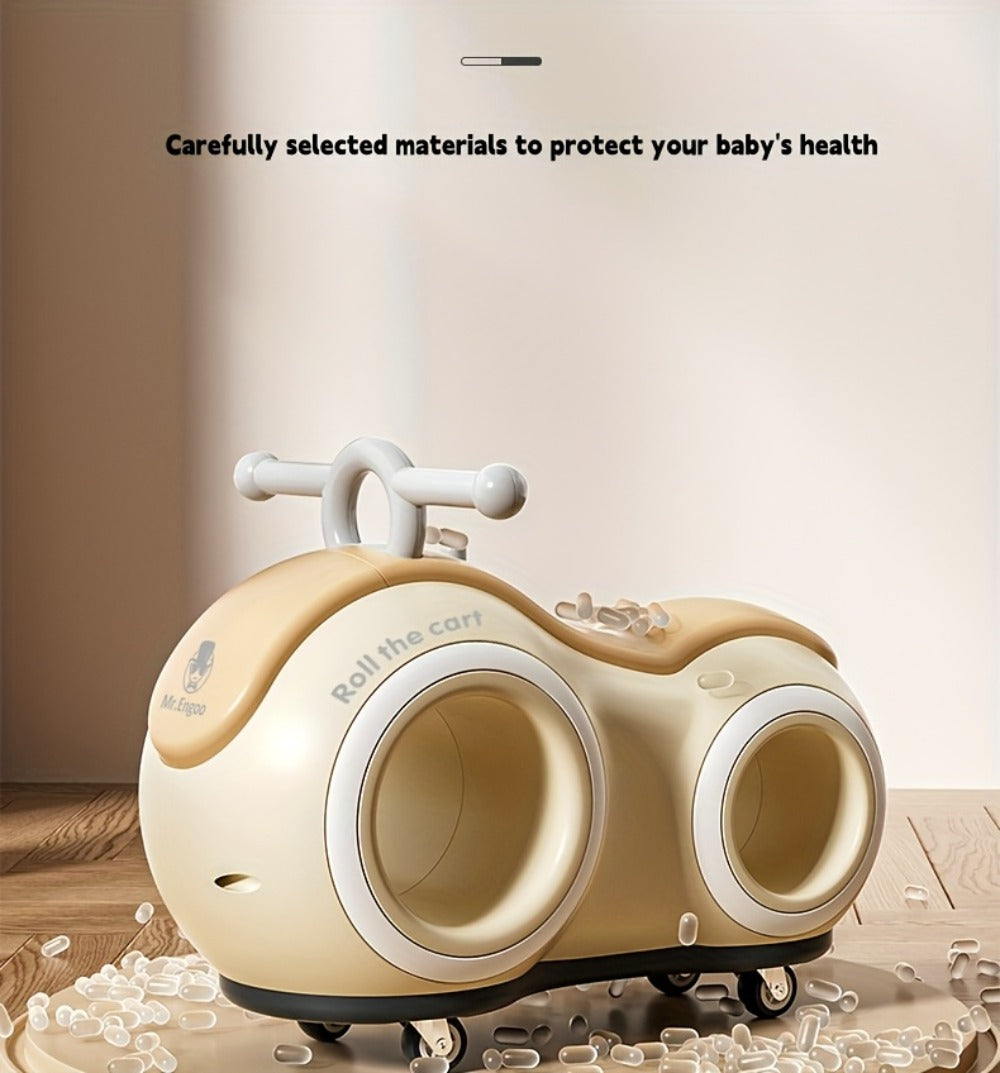Anti-Tip Baby Walker with Music & Lights 4-Wheel Toddler Learning Walker with the Listed Color, Size or Set Options for Everyday Use