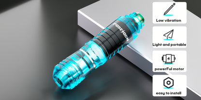 Wireless Tattoo Pen Kit Cordless Tattoo Gun with Power Supply 10 Cartridge Needles 6 Color Inks LCD Screen