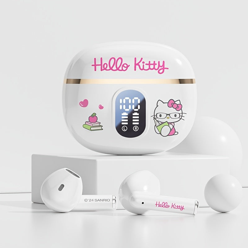 Sanrio Hello Kitty Kuromi Cinnamoroll Bluetooth Earbuds Cute Wireless Earphones 3 Styles Power for an Everyday Personal Care Routine
