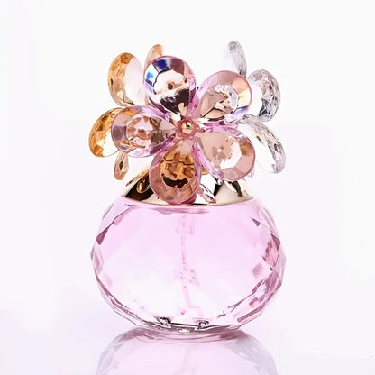 Women's Perfume Refillable Essential Oil Spray 2.03 oz, Citrus, Jasmine, Red Rose & Wood Notes, Floral Fragrance