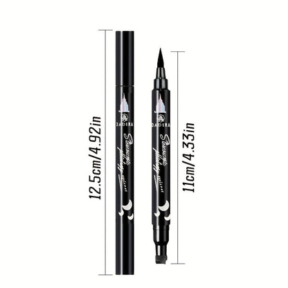 Waterproof Eyeliner Pen Set 6pcs Double-Ended Liquid Eyeliner Kit, Smudge-Proof, Oil-Proof, Precision Eye Liner Pencil for Women