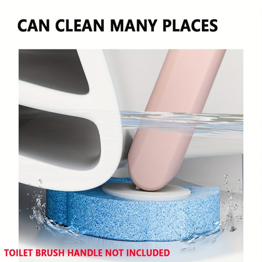Disposable Toilet Brush Head Refills 18/36/54 Pcs, Replacement Heads for Toilet Bowl Cleaning Brush