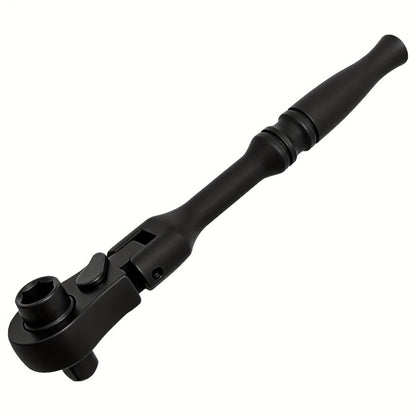 Swivel Head Ratchet Wrench Set – Spring-Loaded Flex Head 1/4" 3/8" 1/2" Drive with Extension Bar, Single or Multi-Pack for Auto & Mechanical